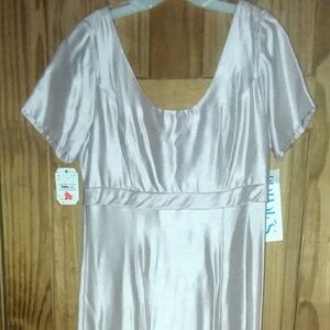 Vintage Jordan Women's Ladies Bridesmaid Dress 90s 80s boho Modest Cottagecore